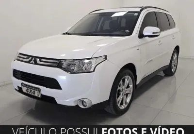 Mitsubishi outlander 3.0/ gt 3.0 v6 aut.  - branca - 2014/2014