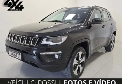 Jeep compass longitude 2.0 4x4 dies. 16v aut.  - preta - 2017/2017