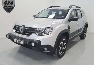 Renault duster iconic 1.3 tb 16v flex aut.  - prata - 2023/2024