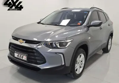 Chevrolet tracker lt 1.0 turbo 12v flex aut.  - cinza - 2022/2023
