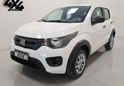 Fiat mobi like 1.0 fire flex 5p.  - branca - 2020/2021