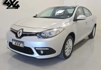 Renault fluence sed. dynamique 2.0 16v flex aut.  - prata - 2015/2016