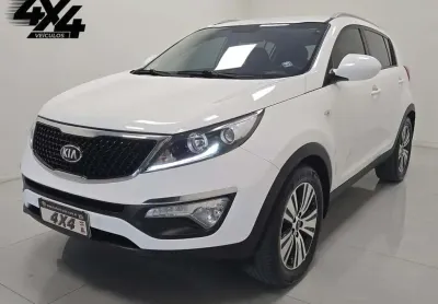 Kia Sportage LX 2.0 16V/ 2.0 16V Flex  Aut.  - Branca - 2014/2015