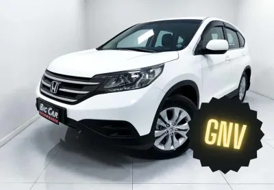 Honda cr-v lx 2.0 gnv  16v 2wd aut.  - branca - 2013/2013