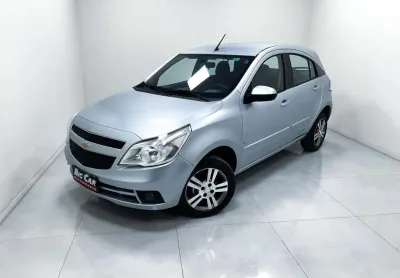 Chevrolet agile ltz 1.4 mpfi 8v flexpower  - prata - 2009/2010