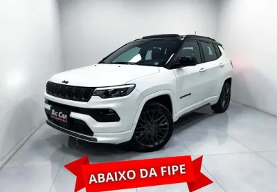 Jeep compass s t270 1.3 tb 4x2 flex aut.  - branca - 2021/2022