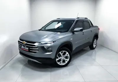 Chevrolet montana ltz 1.2 turbo flex 12v aut.  - prata - 2023/2024