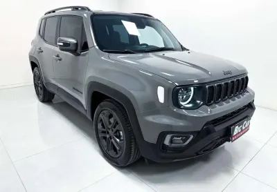 Jeep renegade longitude t270 1.3 tb 4x2 flex aut. - cinza - 2023/2024