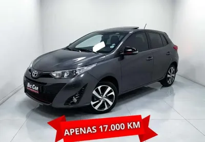 Toyota yaris s 1.5 flex 16v aut.  - cinza - 2020/2021