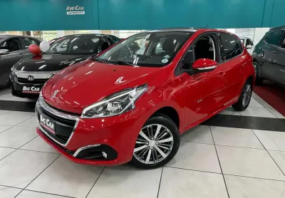 Peugeot 208 griffe 1.6 flex 16v  aut.  - vermelha - 2018/2019