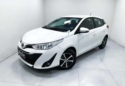 Toyota yaris xs 1.5 flex 16v 5p aut.  - branca - 2018/2019