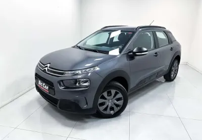 Citroën c4 cactus live 1.6 16v flex aut.  - cinza - 2020/2021