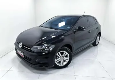 Volkswagen polo 1.0 flex 12v 5p  - preta - 2021/2021