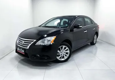 Nissan sentra sv 2.0 flexstart 16v aut.  - preta - 2015/2016