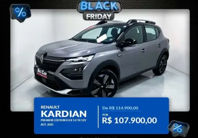 Renault kardian premiere edition flex 1.0 tb 12v aut.  - cinza - 2024/2025