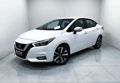 Nissan versa exclusive 1.6 16v flex aut.  - branca - 2021/2021