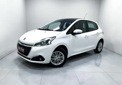 Peugeot 208 allure 1.6 flex 16v aut.  - branca - 2016/2017