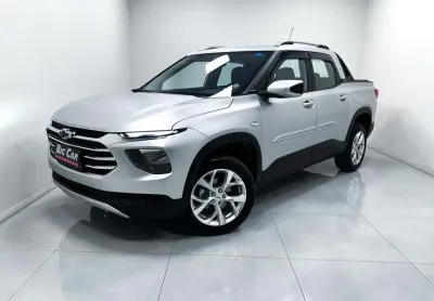 Chevrolet montana ltz 1.2 turbo flex 12v aut.  - prata - 2023/2023