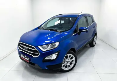 Ford ecosport titanium 1.5 12v flex aut.  - azul - 2020/2020