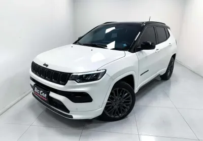 Jeep compass s t270 1.3 tb 4x2 flex aut.  - branca - 2024/2024