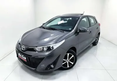 Toyota yaris xls connect 1.5 flex 16v aut.  - cinza - 2021/2022