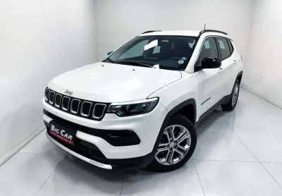 Jeep compass longitude t270 1.3 tb 4x2 flex aut.  - branca - 2021/2022
