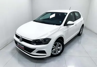 Volkswagen polo 1.0 flex 12v - branca - 2020/2021