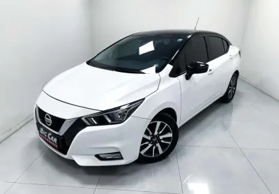Nissan versa advance 1.6 16v flex aut.  - branca - 2020/2021