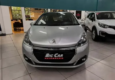 Peugeot 208 allure 1.6 flex 16v aut.  - prata - 2016/2017