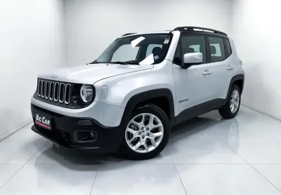 Jeep renegade longitude 1.8 4x2 flex 16v aut.  - prata - 2015/2016