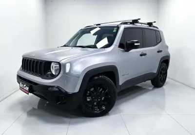 Jeep renegade sport 1.8 4x2 flex 16v aut.  - cinza - 2018/2019