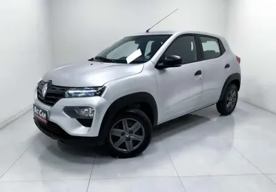 Renault Kwid Zen 1.0 Flex 12V Mec.  - Prata - 2024/2025