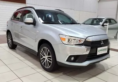 Mitsubishi asx 2.0 cvt flex - prata - 2018/2018