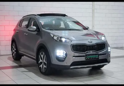 Kia sportage ex 2.0 16v/ 2.0 16v flex aut.  - prata - 2017/2018