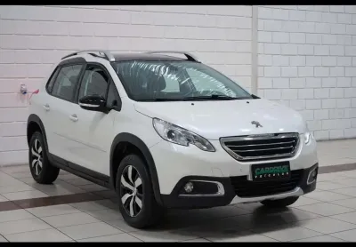 Peugeot 2008 griffe 1.6 turbo flex 16v 5p mec.  - branca - 2018/2019