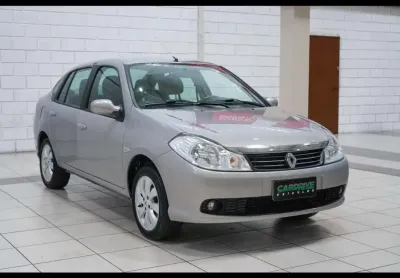 Renault symbol privilège hi-flex 1.6 16v 4p  - bege - 2009/2010