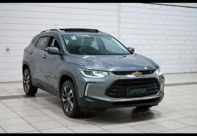 Chevrolet tracker premier 1.2 turbo 12v flex aut.  - cinza - 2020/2021
