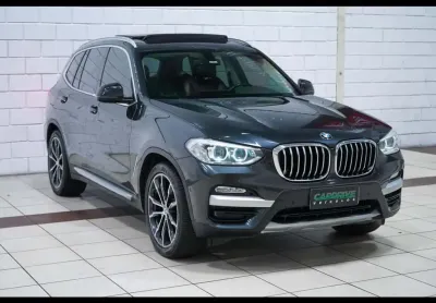 Bmw x3 x3 xdrive 20i 2.0/x-line bi-tb flex aut.  - cinza - 2018/2019