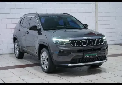 Jeep compass long. t270 1.3 tb 4x2 flex aut.  - cinza - 2022/2022