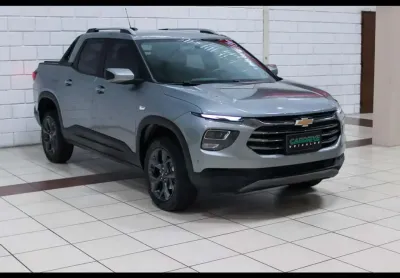 Chevrolet montana premier 1.2 turbo flex 12v aut.  - prata - 2024/2025