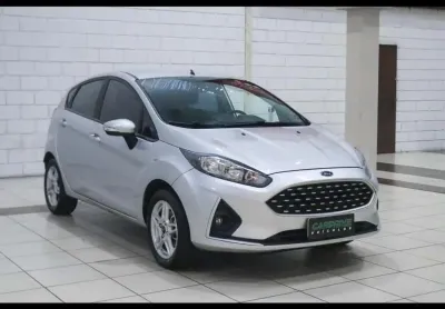 Ford Fiesta SEL 1.6 16V Flex  Aut. 5p  - Prata - 2018/2018