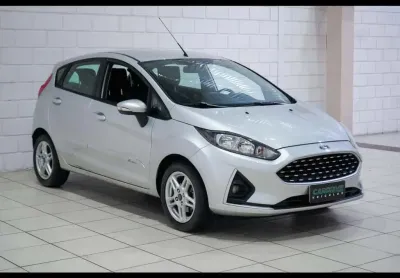 Ford Fiesta SEL 1.6 16V Flex Mec. 5p  - Prata - 2018/2018