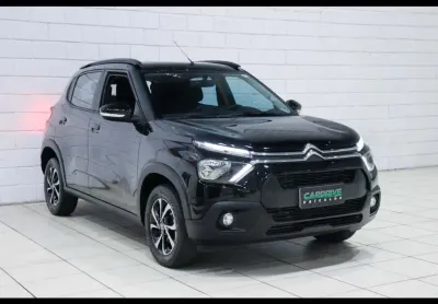 Citroën C3 Feel Pack 1.6 Flex 16V 5p Aut.  - Preta - 2022/2023