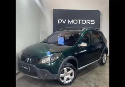 Renault sandero stepway - verde - 2010/2011