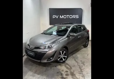 Toyota yaris xls 1.5 at - cinza - 2018/2019