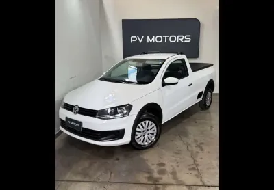 Volkswagen saveiro tl cs 1.6 - branca - 2014/2015
