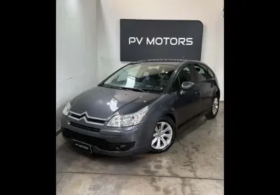 Citroën c4 glx 1.6 flex - cinza - 2011/2011