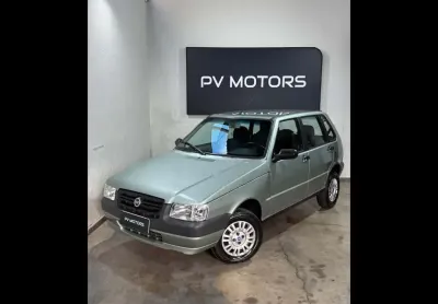 Fiat uno mille fire flex - verde - 2008/2008