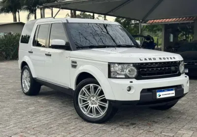 Land rover discovery 4 hse 3.0 v6 4x4 td6 diesel aut. - branca - 2012/2012