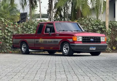 Ford f-1000  super série ce diesel 3.9 - vermelha - 1995/1995